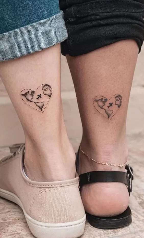 Tatuagem mãe e filha