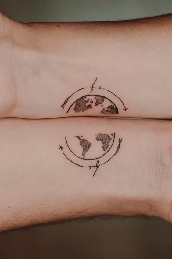 Tatuagem para quem gosta de viagens