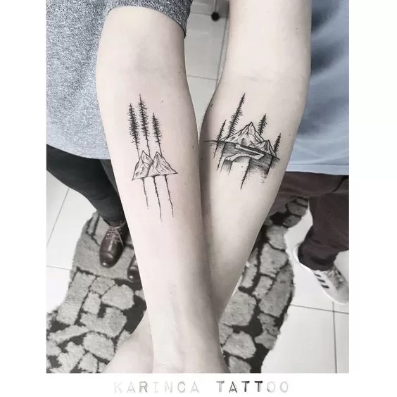 Tatuagem mãe e filha