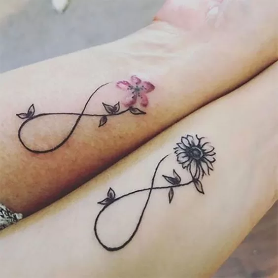 Tatuagem mãe e filha