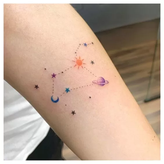 Tatuagem constelação