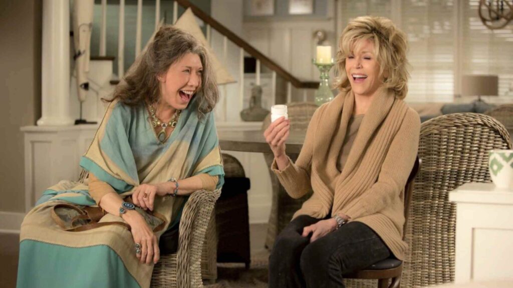 indicação de série, grace and frankie