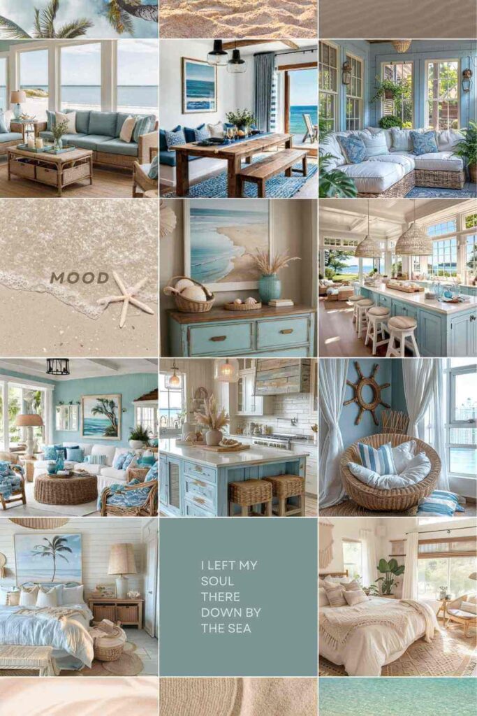 estilo coastal grandmother inspirações de decoração