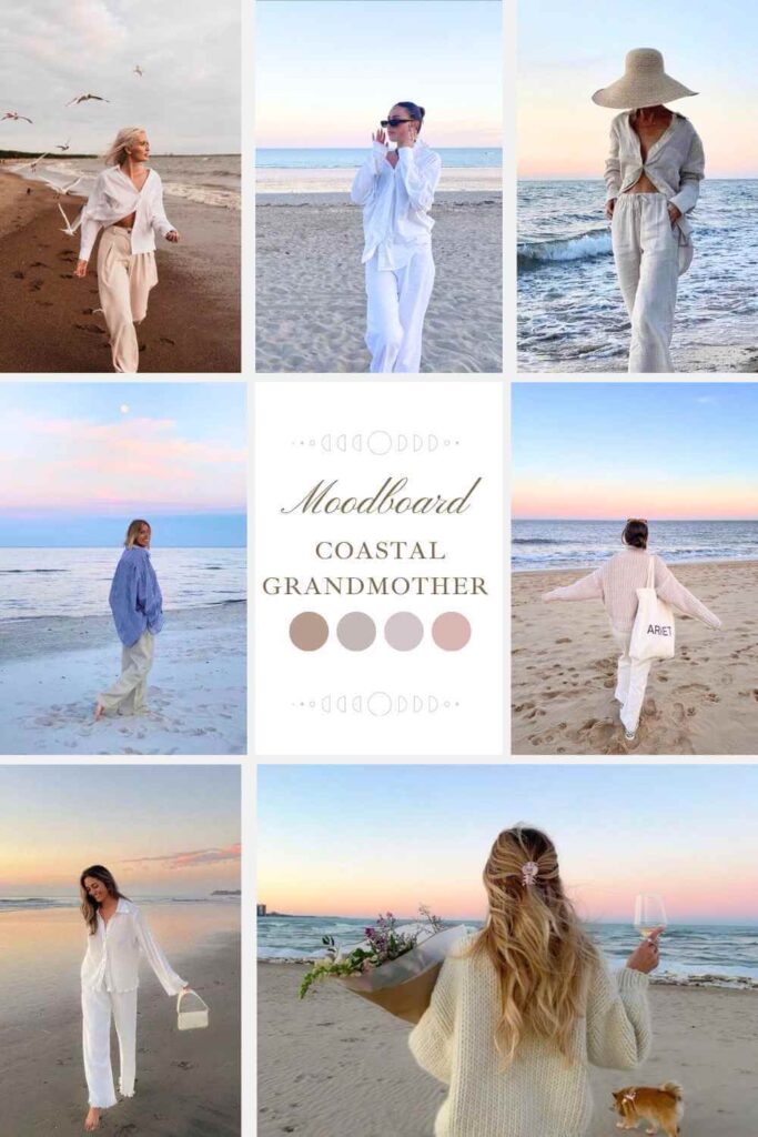 estilo coastal grandmother inspirações