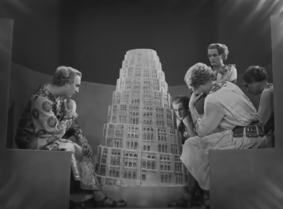 imagem filme metrópolis - representação da torre de babel